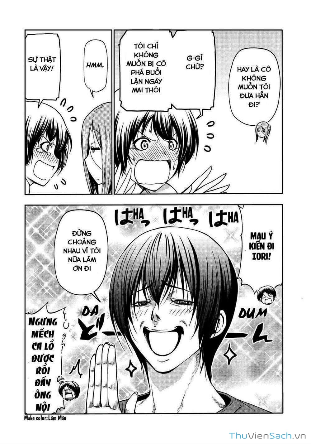 Truyện Tranh Cô Gái Thích Lặn - Grand Blue trang 3