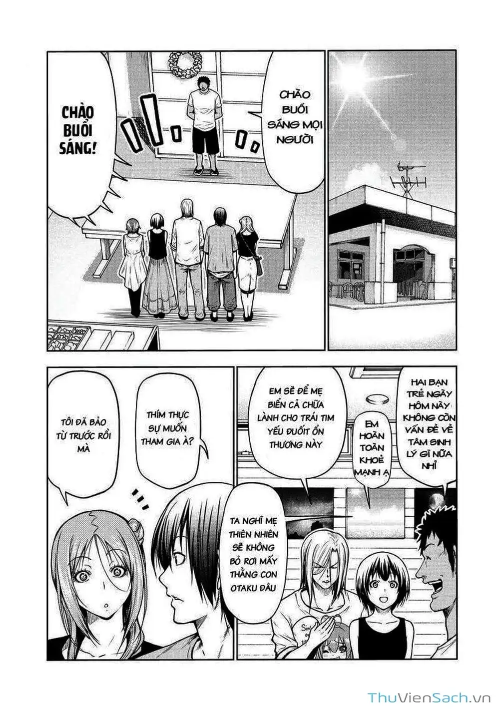 Truyện Tranh Cô Gái Thích Lặn - Grand Blue trang 3