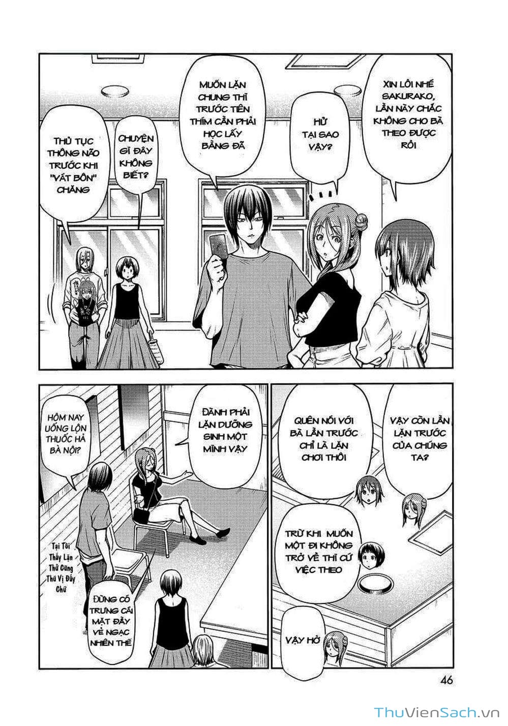 Truyện Tranh Cô Gái Thích Lặn - Grand Blue trang 3