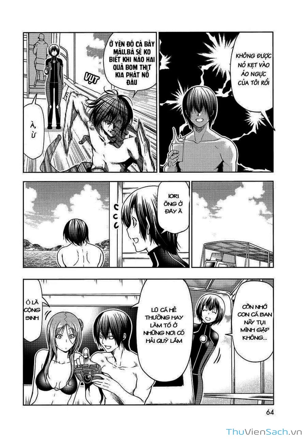 Truyện Tranh Cô Gái Thích Lặn - Grand Blue trang 3