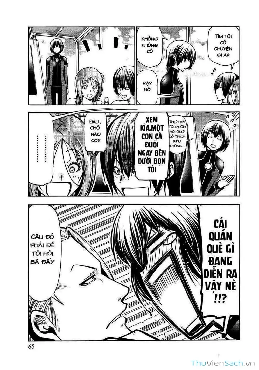 Truyện Tranh Cô Gái Thích Lặn - Grand Blue trang 3