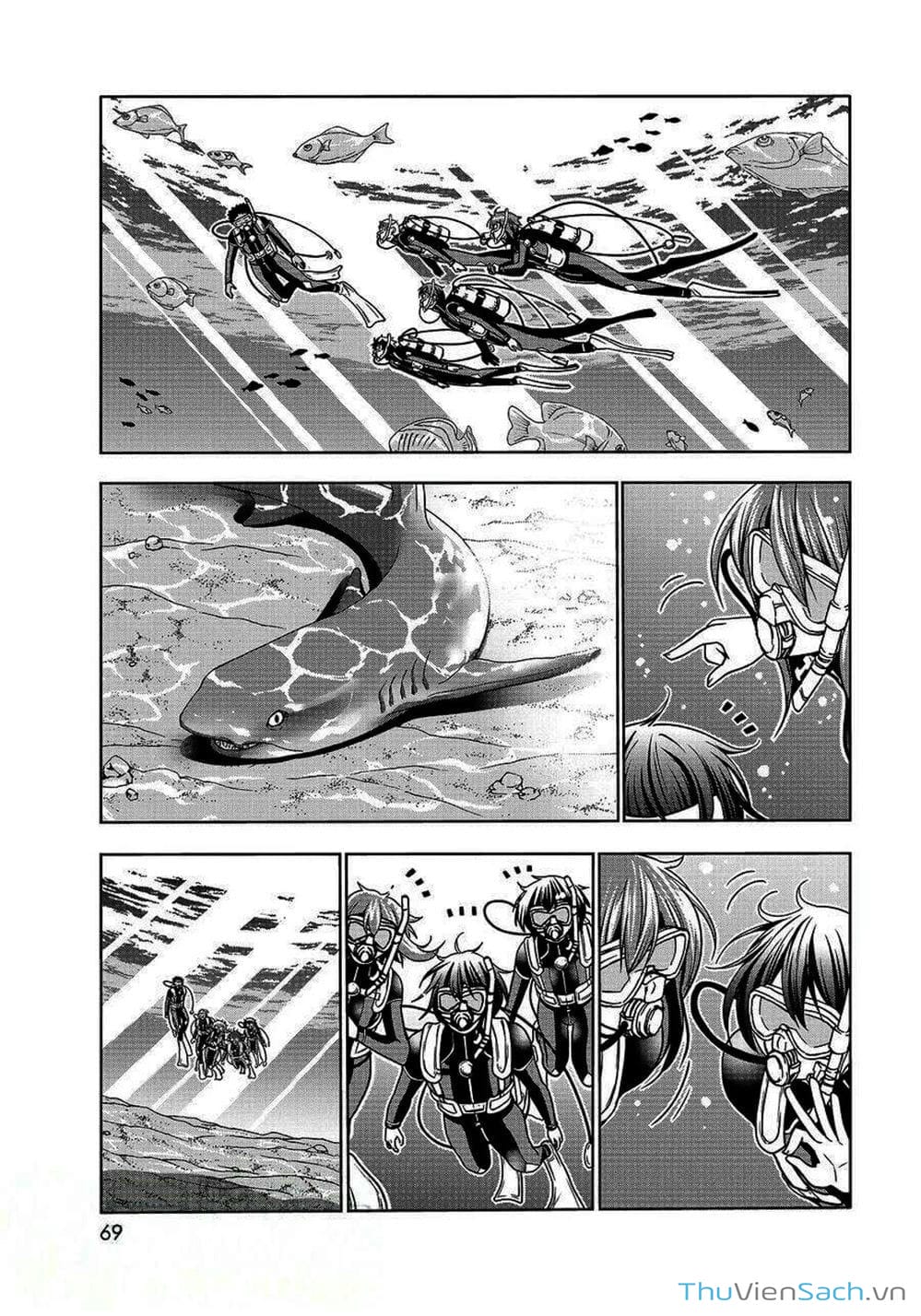 Truyện Tranh Cô Gái Thích Lặn - Grand Blue trang 3