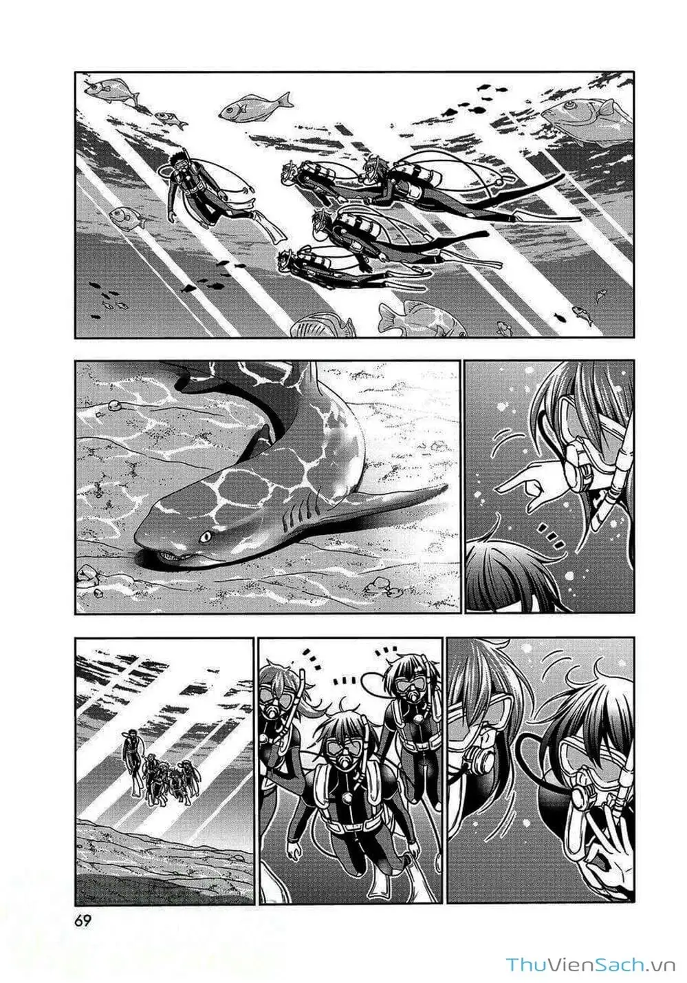 Truyện Tranh Cô Gái Thích Lặn - Grand Blue trang 3