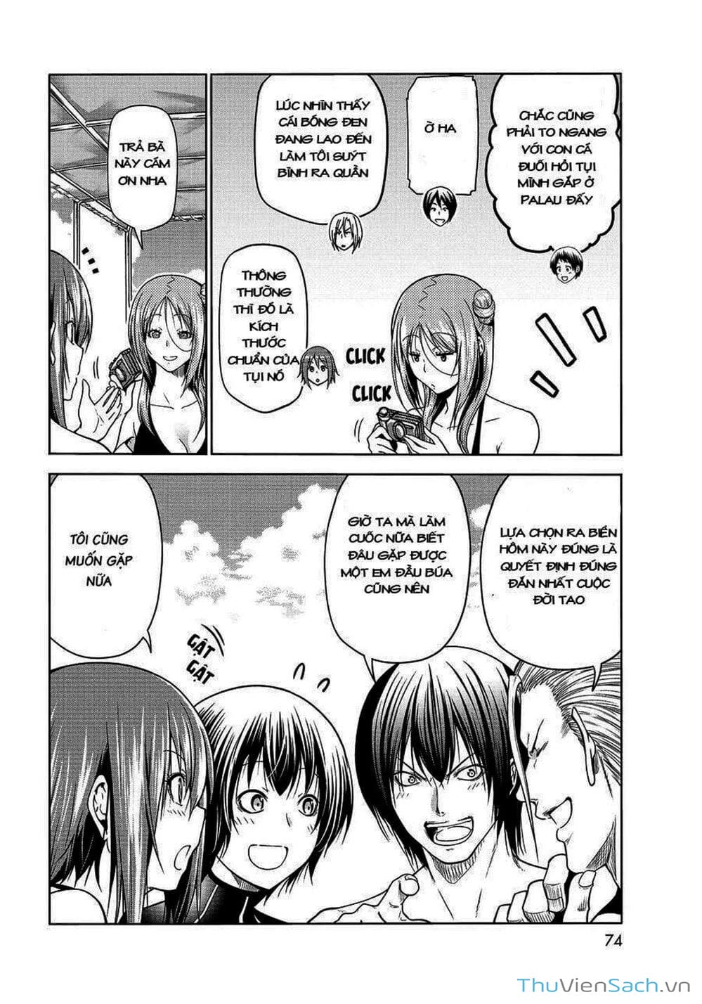 Truyện Tranh Cô Gái Thích Lặn - Grand Blue trang 3