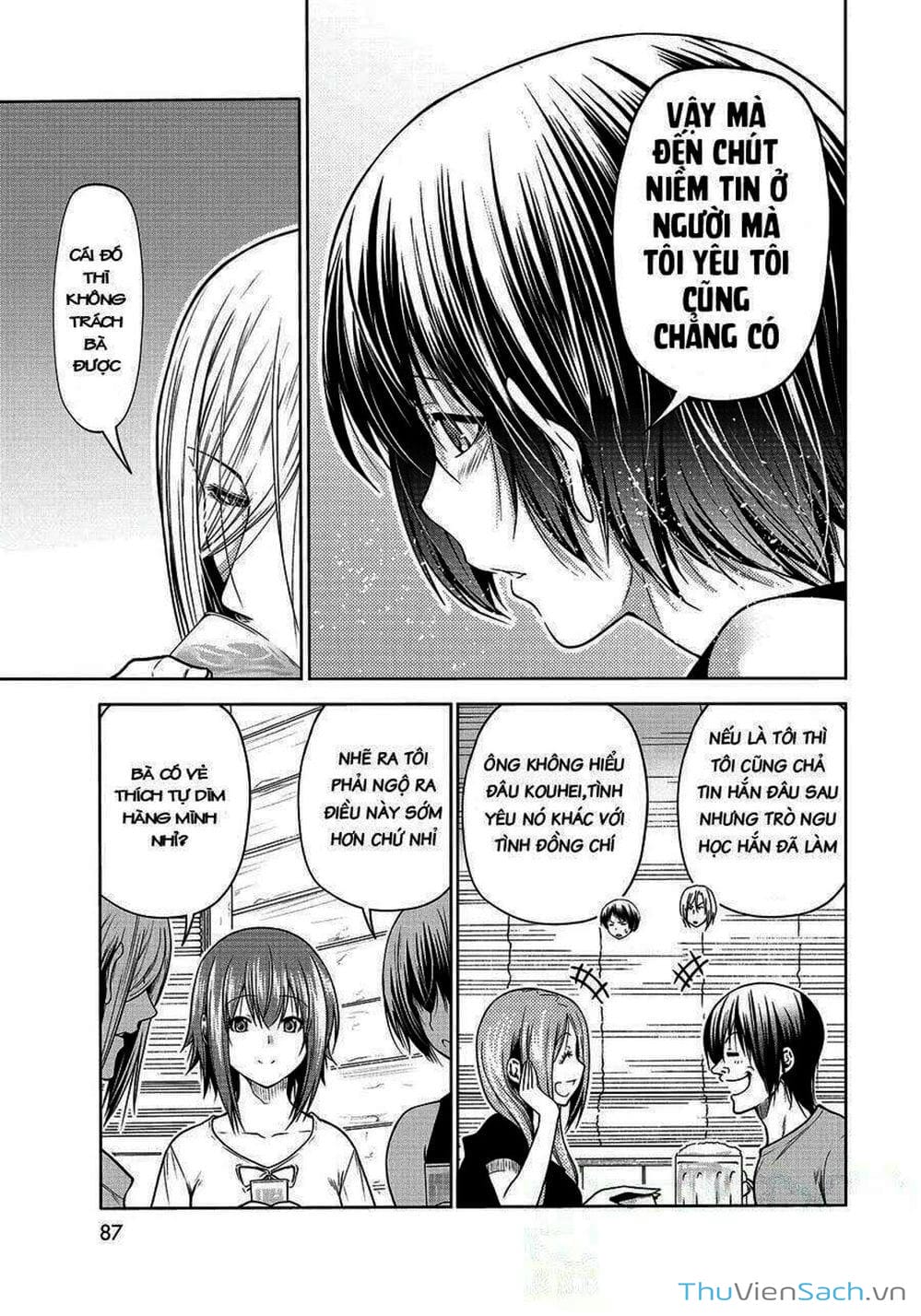 Truyện Tranh Cô Gái Thích Lặn - Grand Blue trang 3