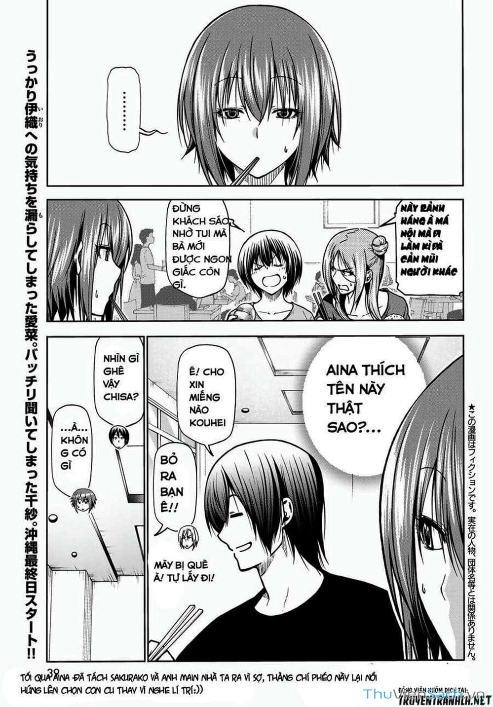 Truyện Tranh Cô Gái Thích Lặn - Grand Blue trang 3