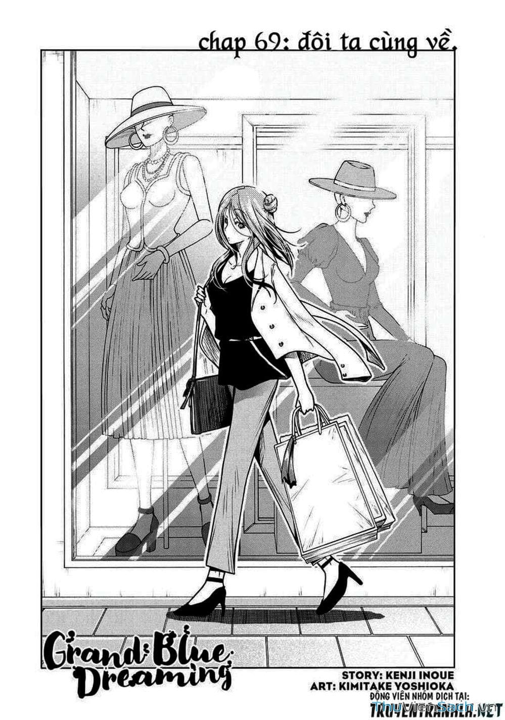 Truyện Tranh Cô Gái Thích Lặn - Grand Blue trang 3