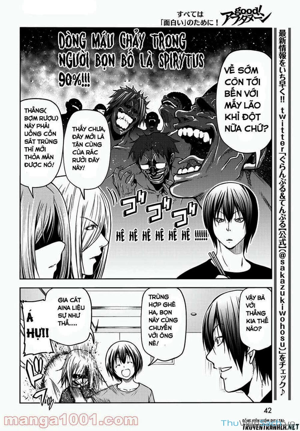 Truyện Tranh Cô Gái Thích Lặn - Grand Blue trang 3