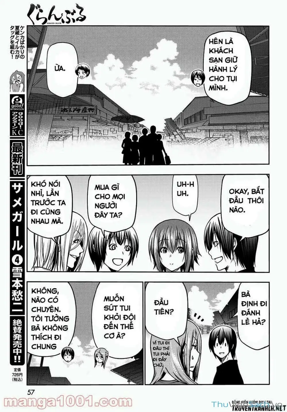 Truyện Tranh Cô Gái Thích Lặn - Grand Blue trang 3