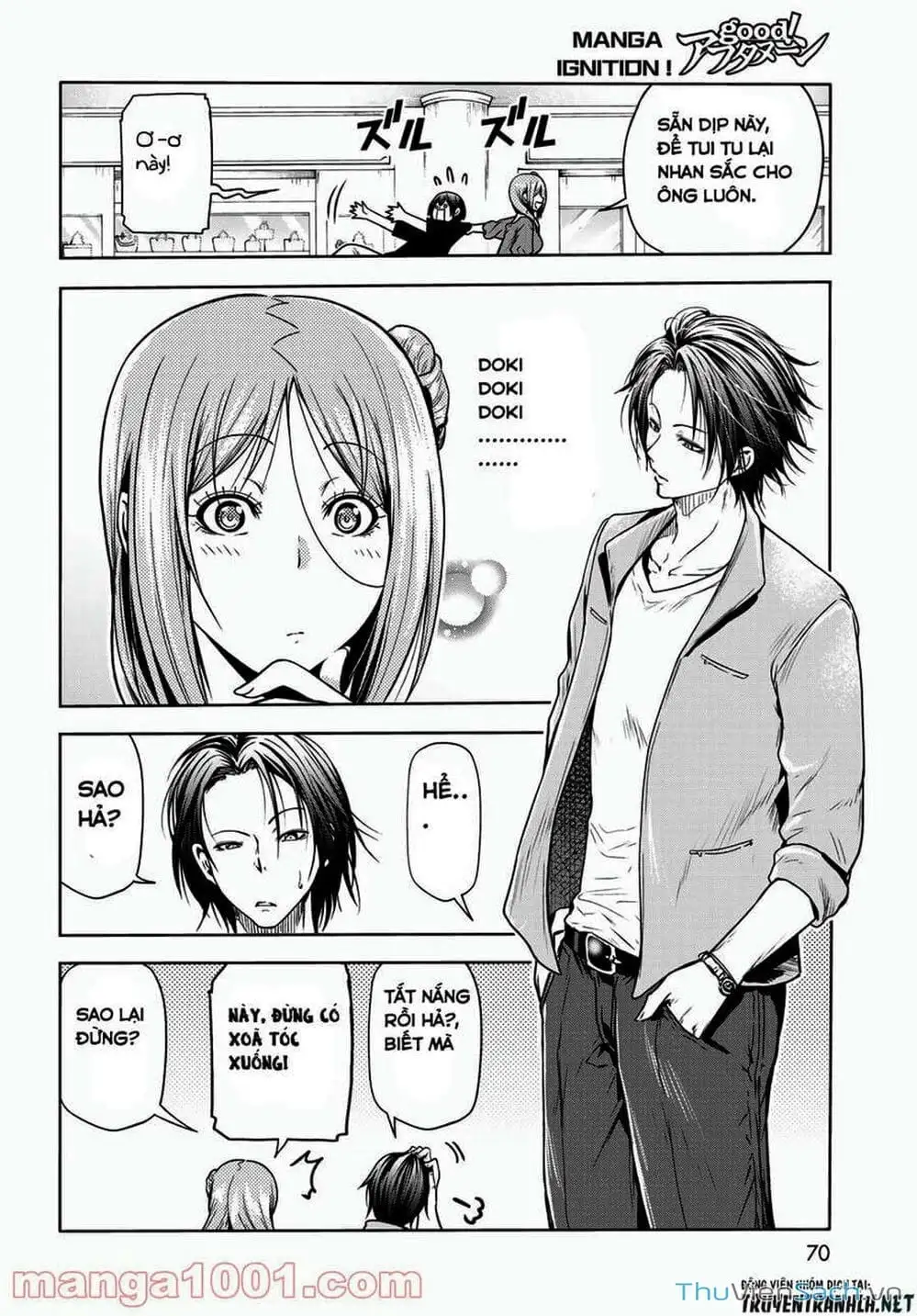 Truyện Tranh Cô Gái Thích Lặn - Grand Blue trang 3