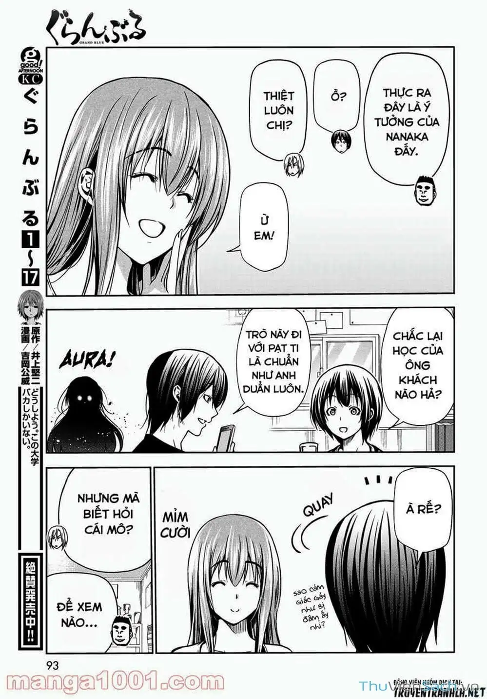 Truyện Tranh Cô Gái Thích Lặn - Grand Blue trang 3