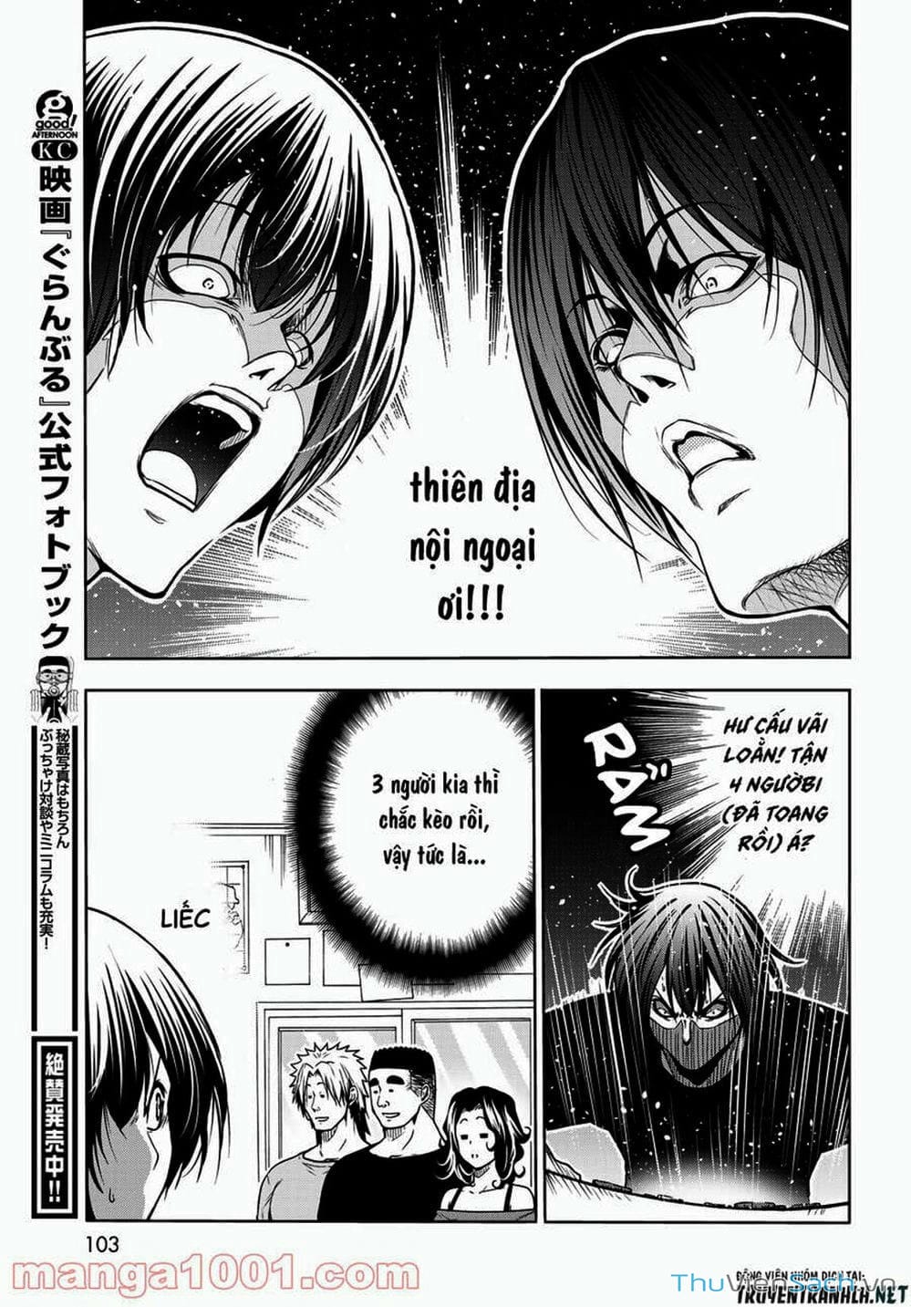 Truyện Tranh Cô Gái Thích Lặn - Grand Blue trang 3