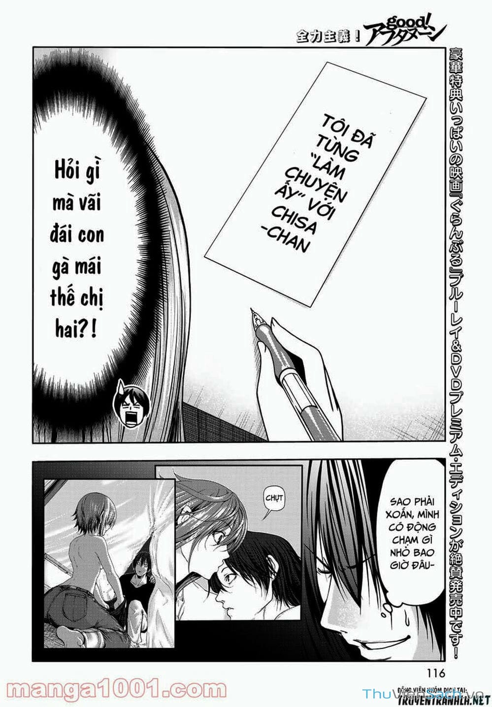 Truyện Tranh Cô Gái Thích Lặn - Grand Blue trang 3