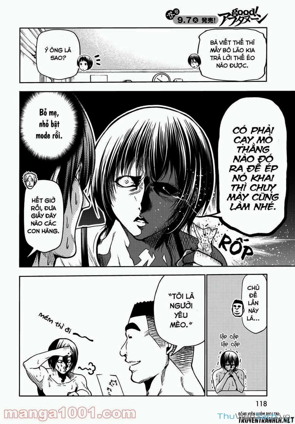 Truyện Tranh Cô Gái Thích Lặn - Grand Blue trang 3