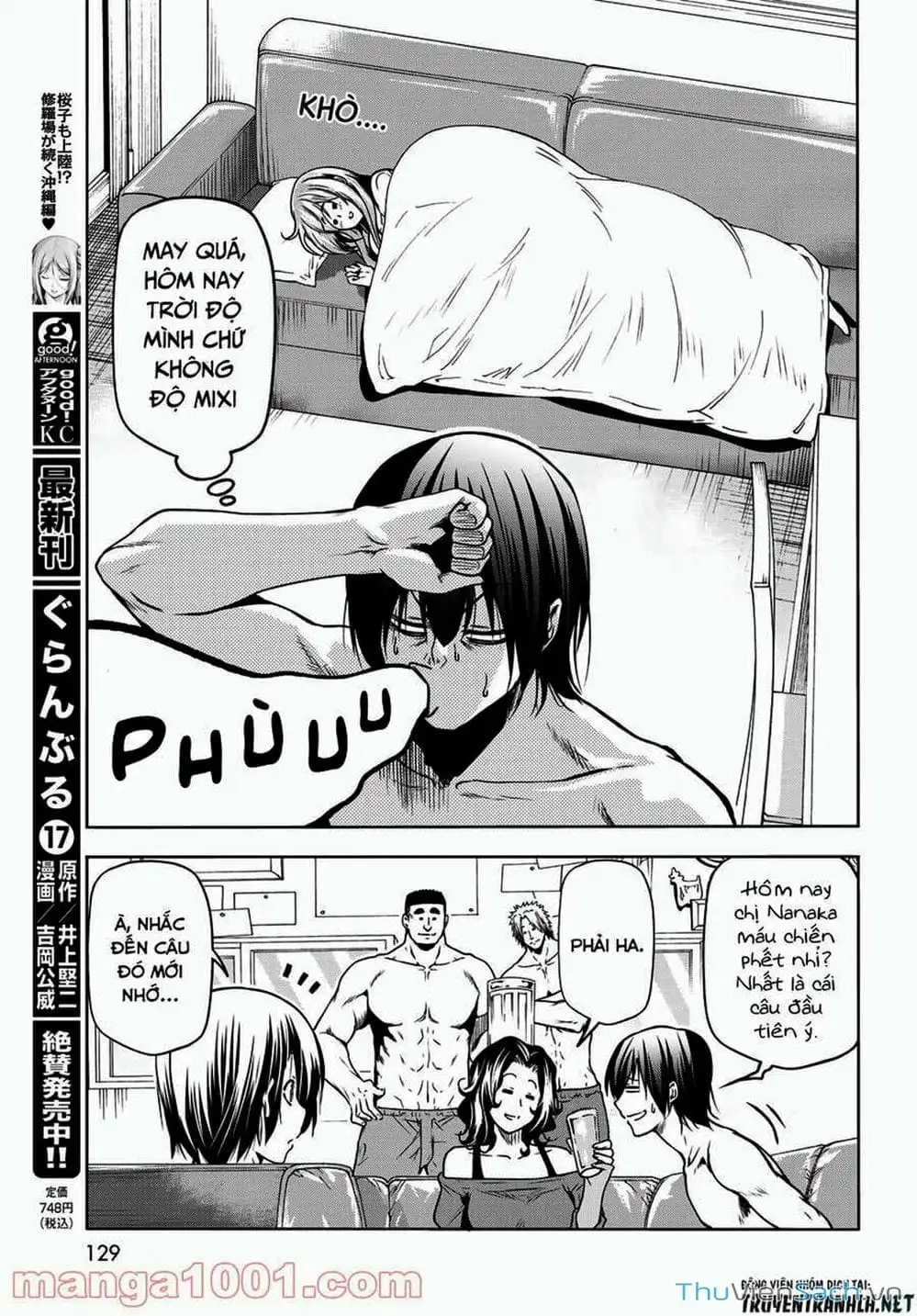 Truyện Tranh Cô Gái Thích Lặn - Grand Blue trang 3