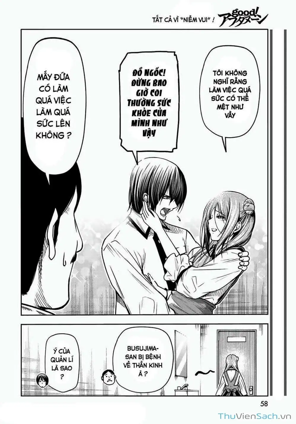 Truyện Tranh Cô Gái Thích Lặn - Grand Blue trang 3