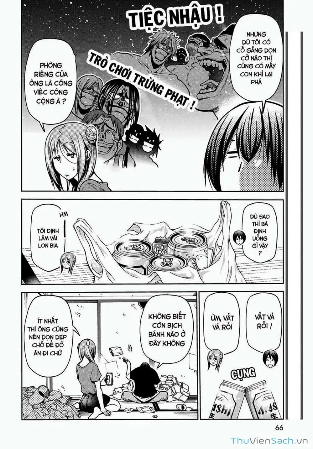 Truyện Tranh Cô Gái Thích Lặn - Grand Blue trang 3