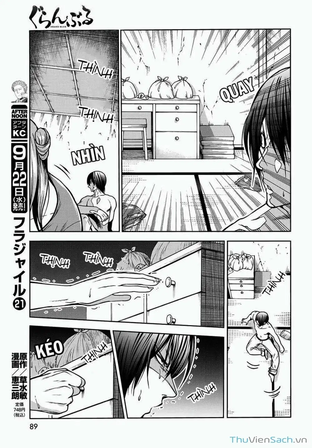 Truyện Tranh Cô Gái Thích Lặn - Grand Blue trang 3