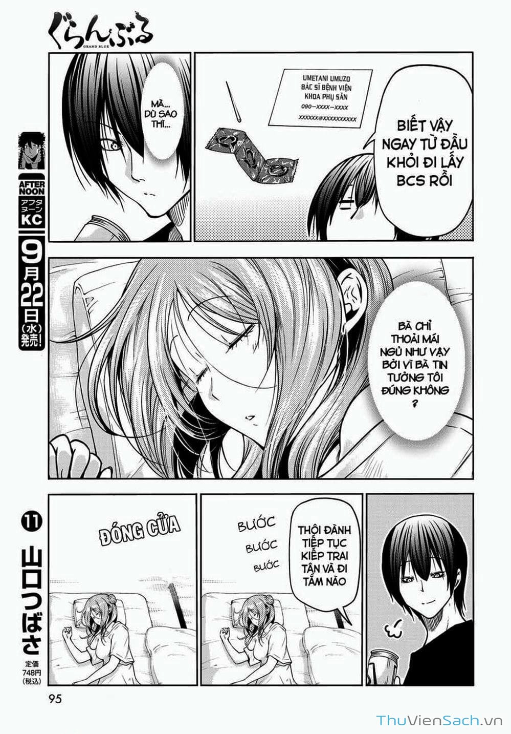 Truyện Tranh Cô Gái Thích Lặn - Grand Blue trang 3