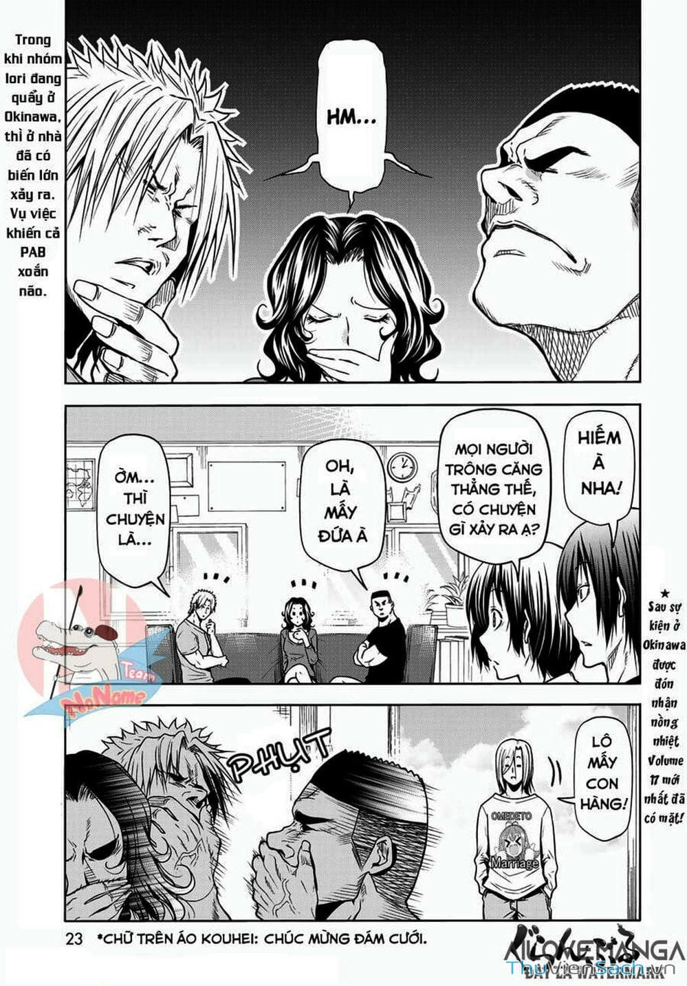 Truyện Tranh Cô Gái Thích Lặn - Grand Blue trang 3