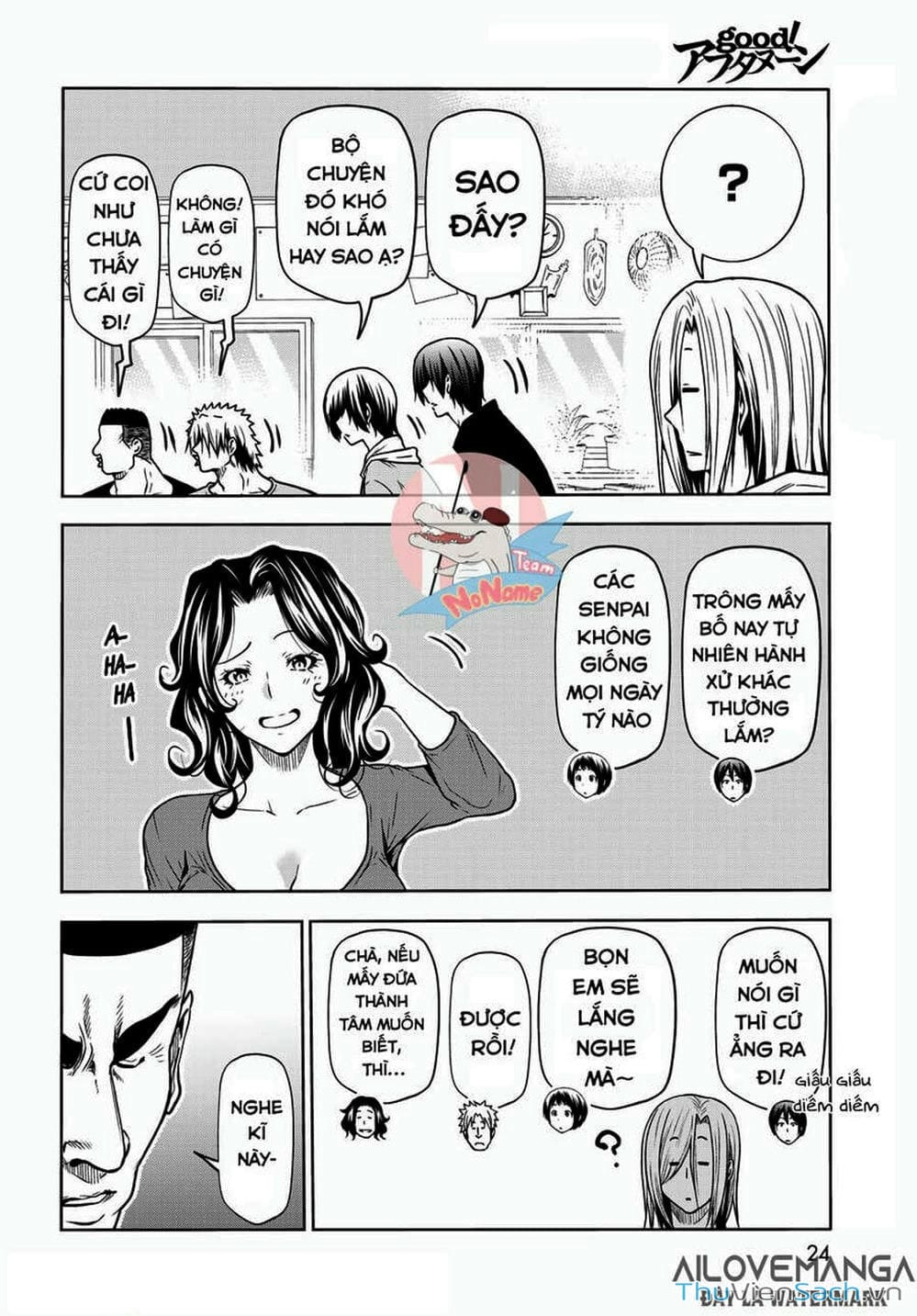 Truyện Tranh Cô Gái Thích Lặn - Grand Blue trang 3