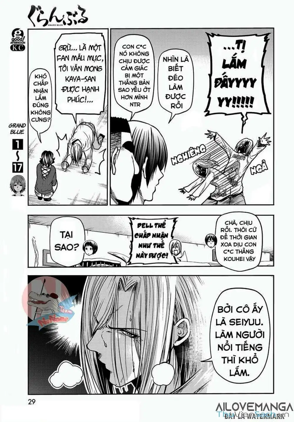 Truyện Tranh Cô Gái Thích Lặn - Grand Blue trang 3