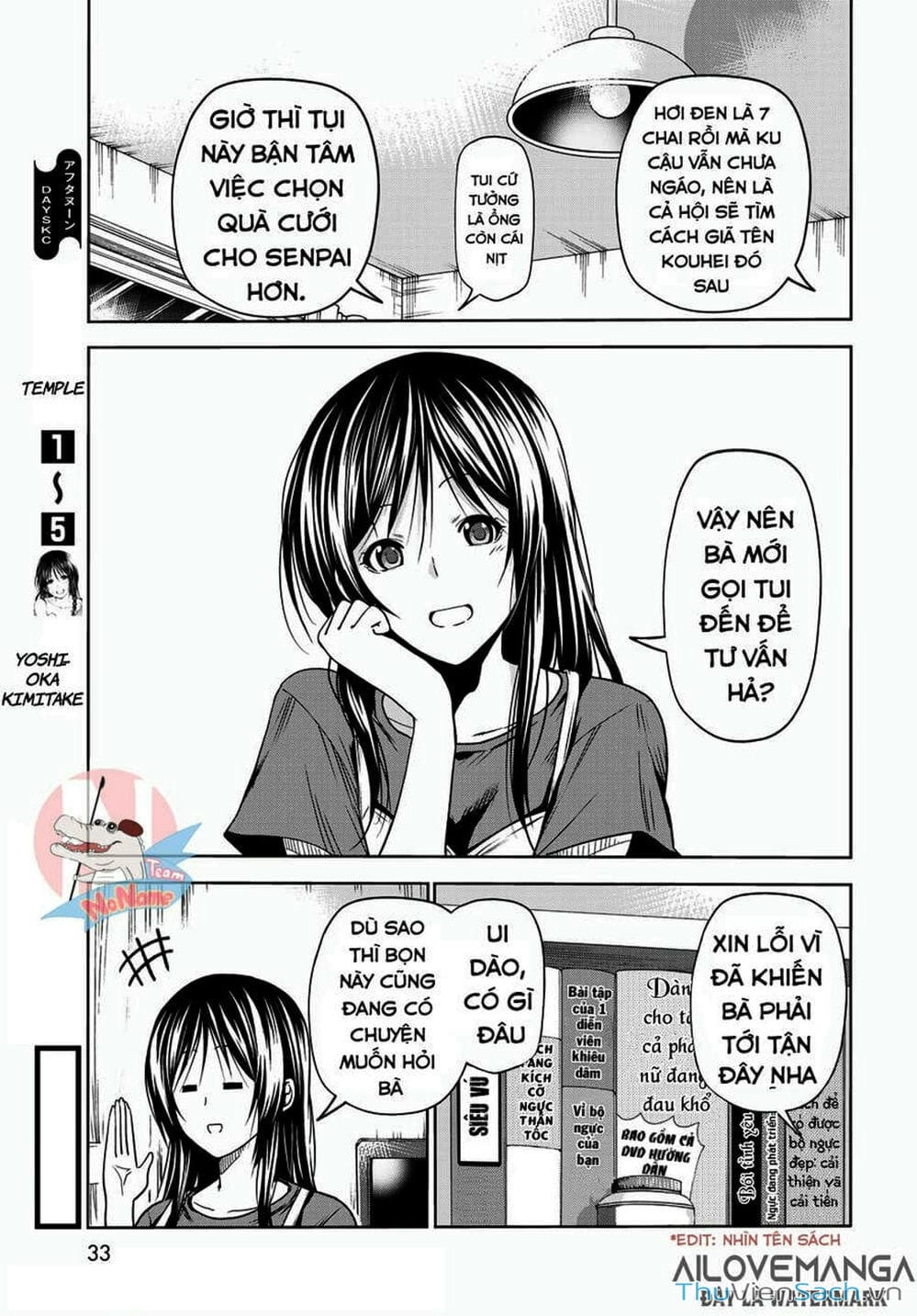 Truyện Tranh Cô Gái Thích Lặn - Grand Blue trang 3