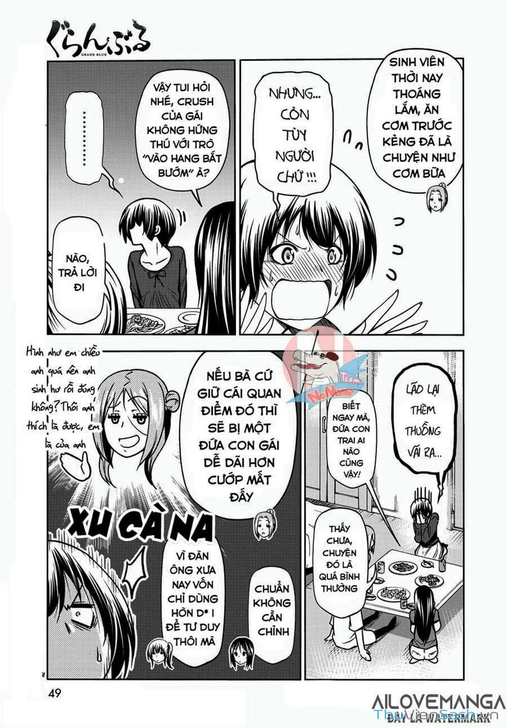 Truyện Tranh Cô Gái Thích Lặn - Grand Blue trang 3