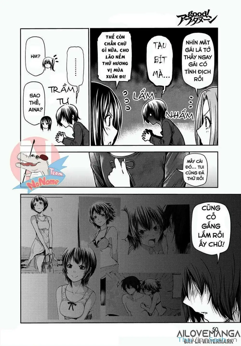 Truyện Tranh Cô Gái Thích Lặn - Grand Blue trang 3