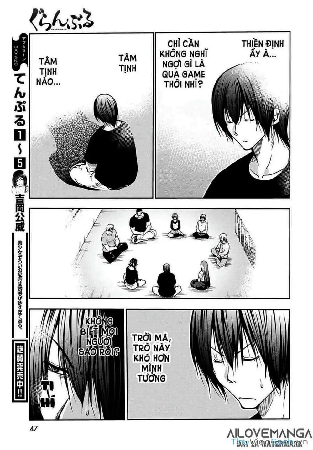 Truyện Tranh Cô Gái Thích Lặn - Grand Blue trang 3