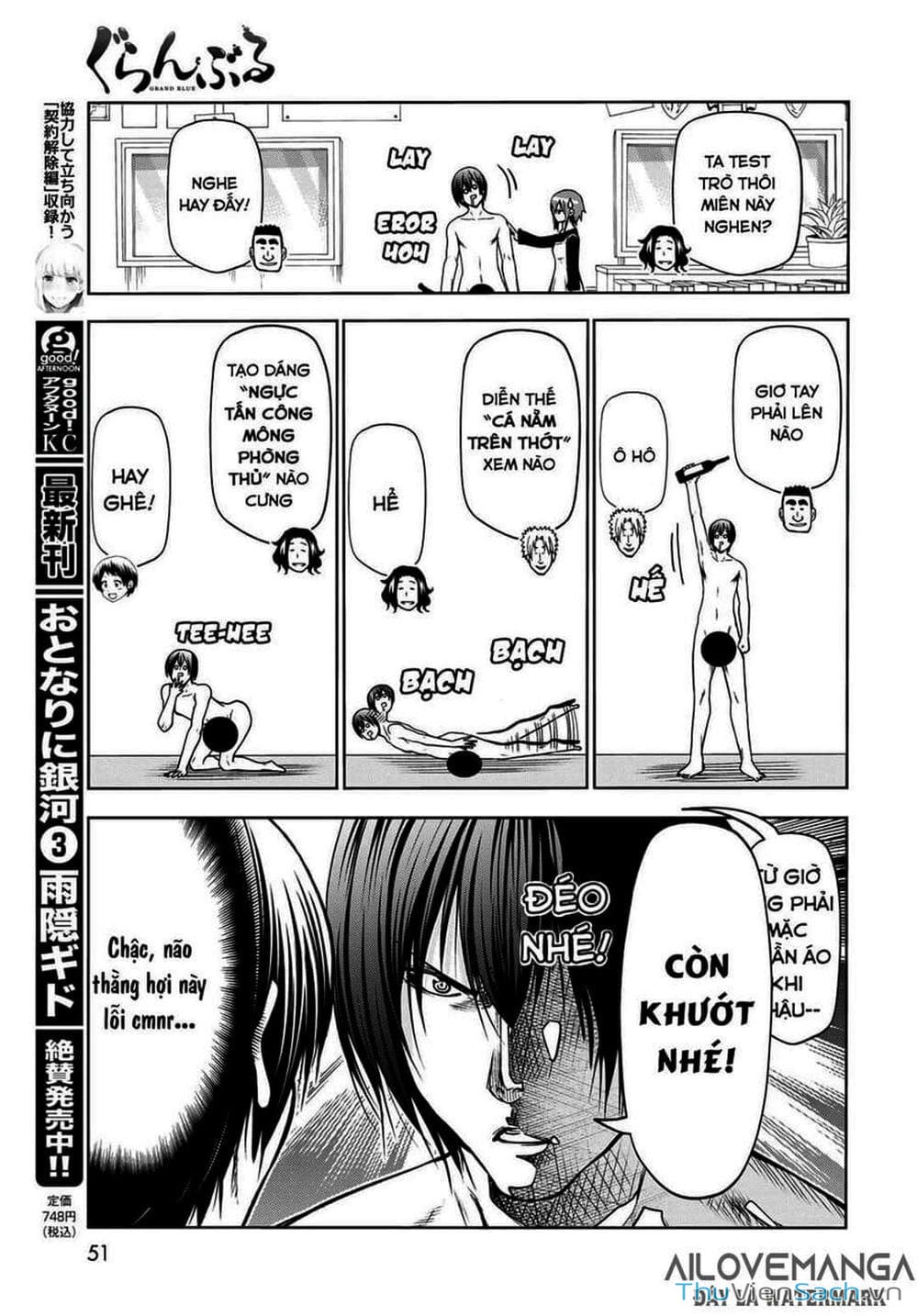 Truyện Tranh Cô Gái Thích Lặn - Grand Blue trang 3