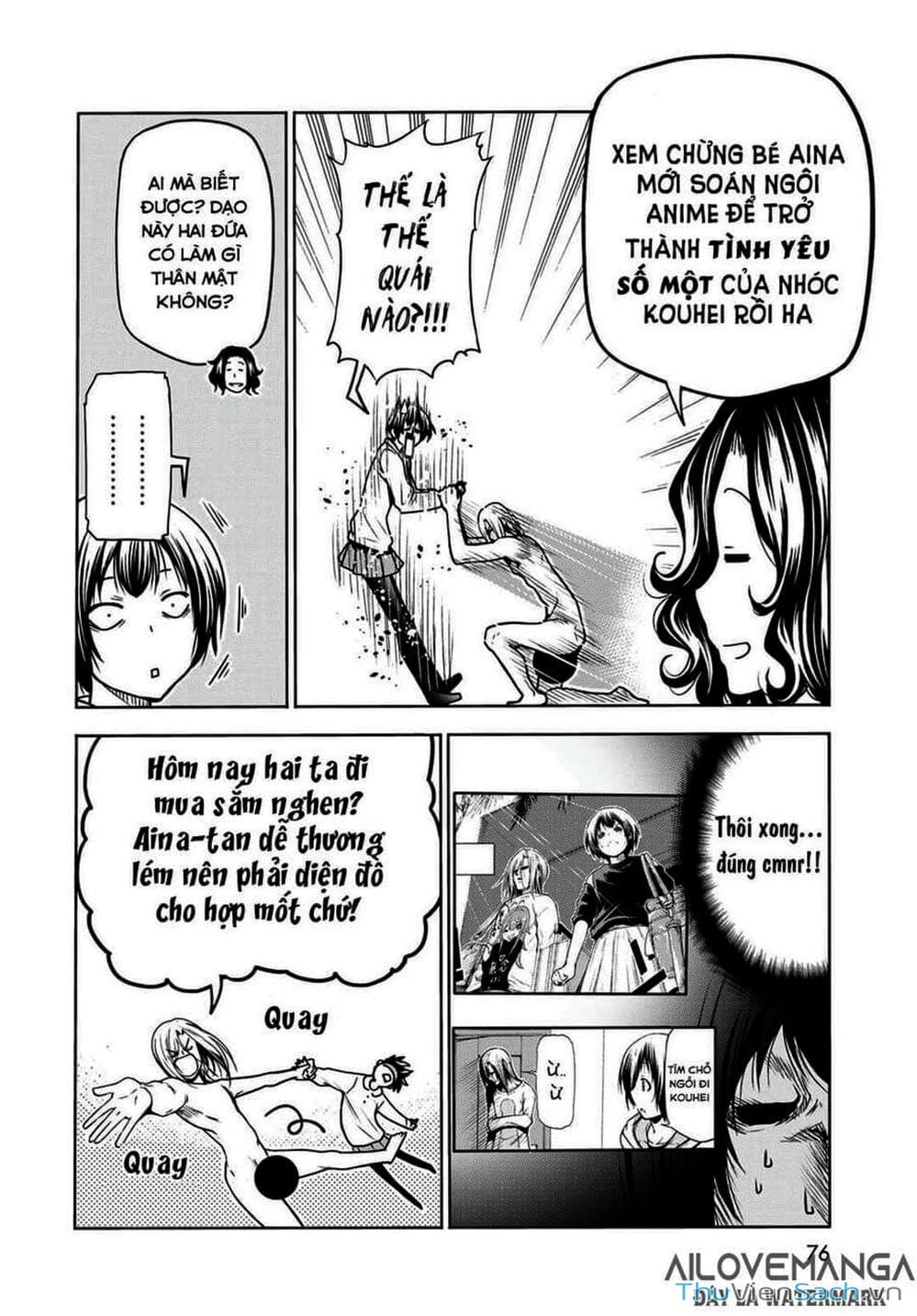 Truyện Tranh Cô Gái Thích Lặn - Grand Blue trang 3