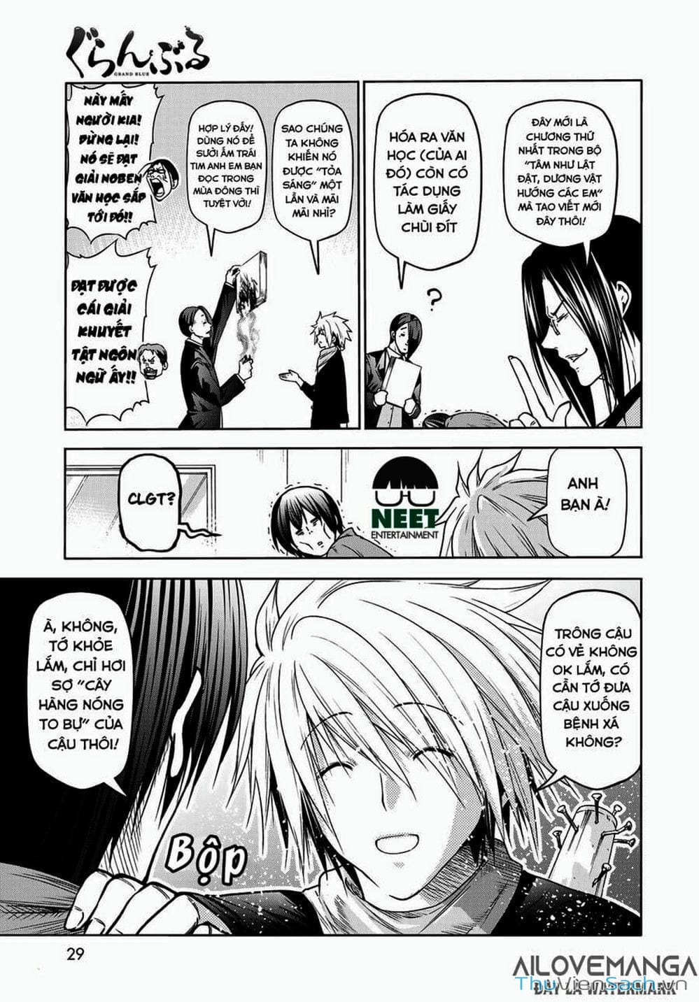 Truyện Tranh Cô Gái Thích Lặn - Grand Blue trang 3