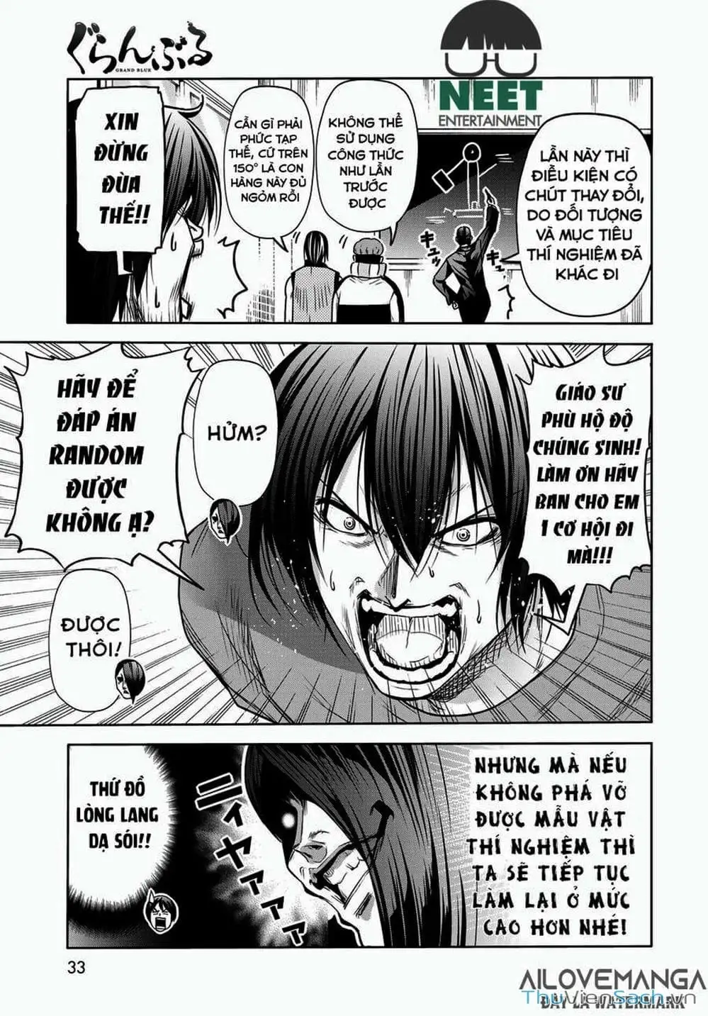 Truyện Tranh Cô Gái Thích Lặn - Grand Blue trang 3