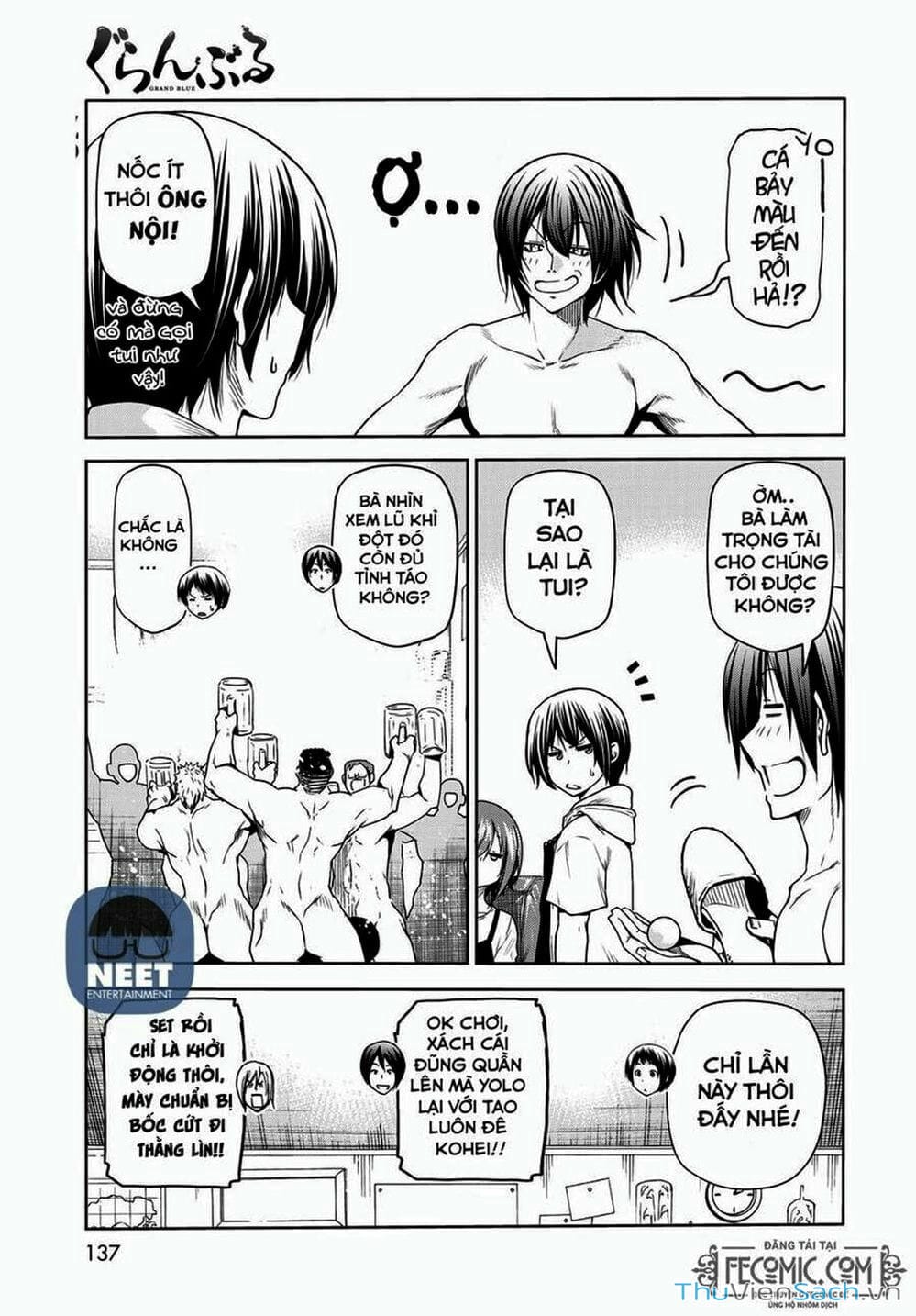 Truyện Tranh Cô Gái Thích Lặn - Grand Blue trang 3