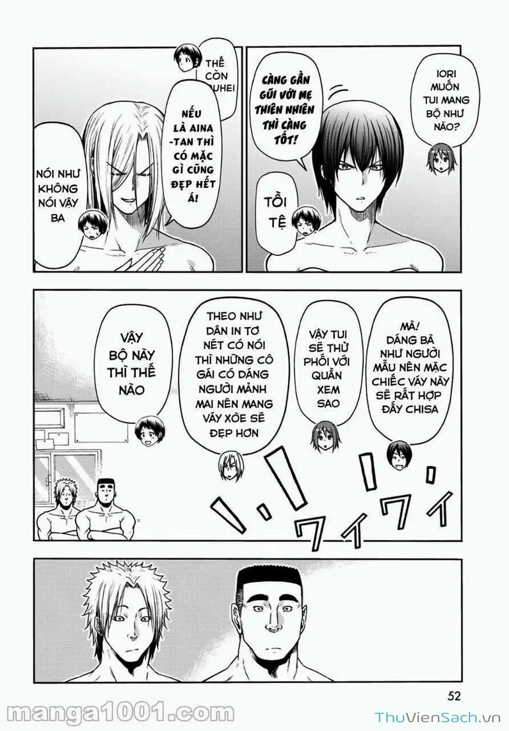 Truyện Tranh Cô Gái Thích Lặn - Grand Blue trang 3