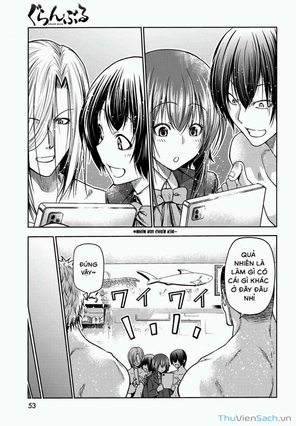 Truyện Tranh Cô Gái Thích Lặn - Grand Blue trang 3