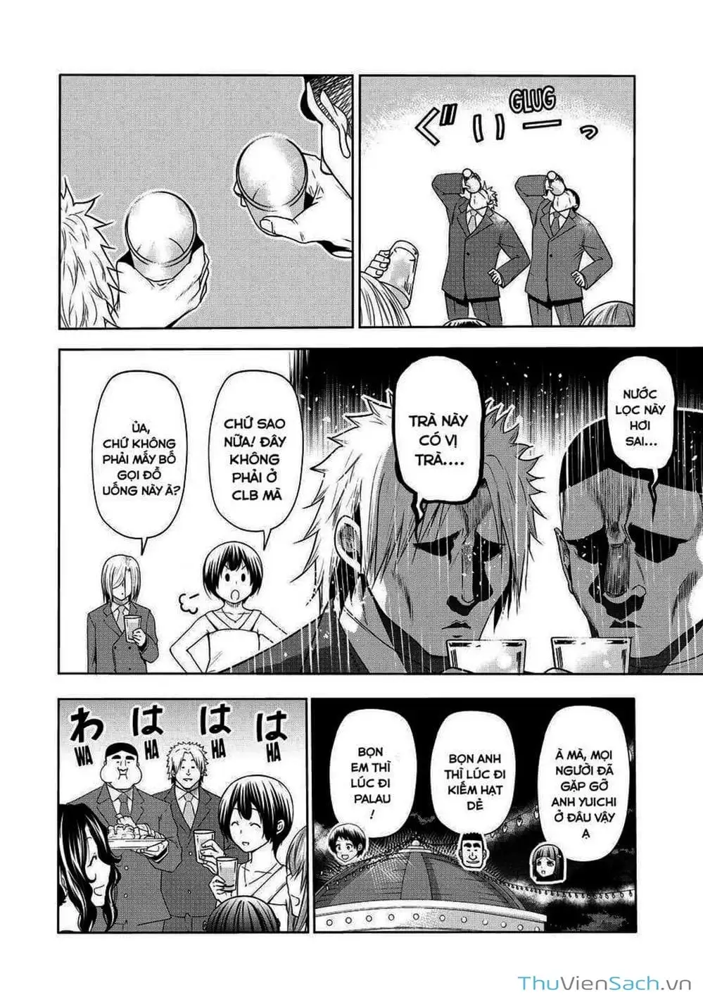 Truyện Tranh Cô Gái Thích Lặn - Grand Blue trang 3