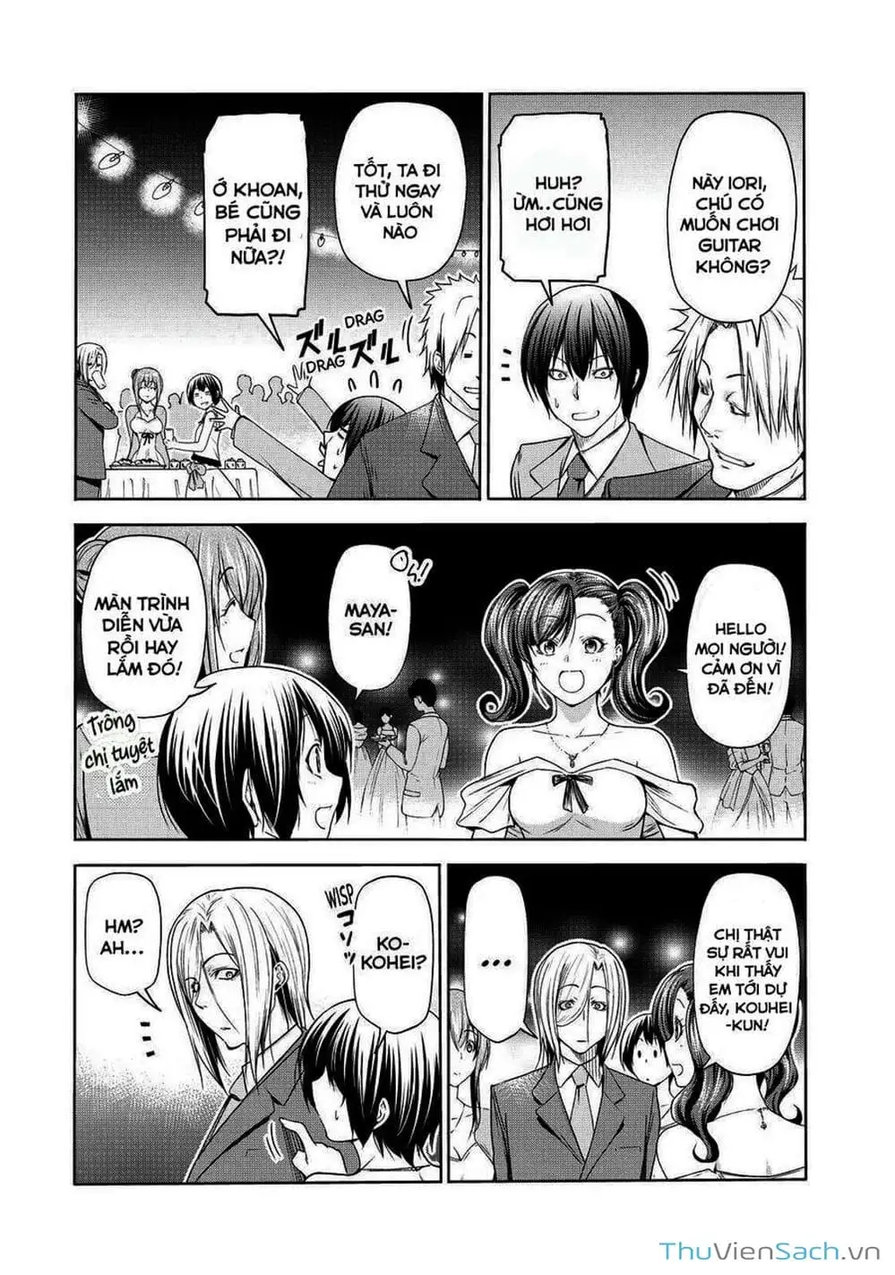 Truyện Tranh Cô Gái Thích Lặn - Grand Blue trang 3