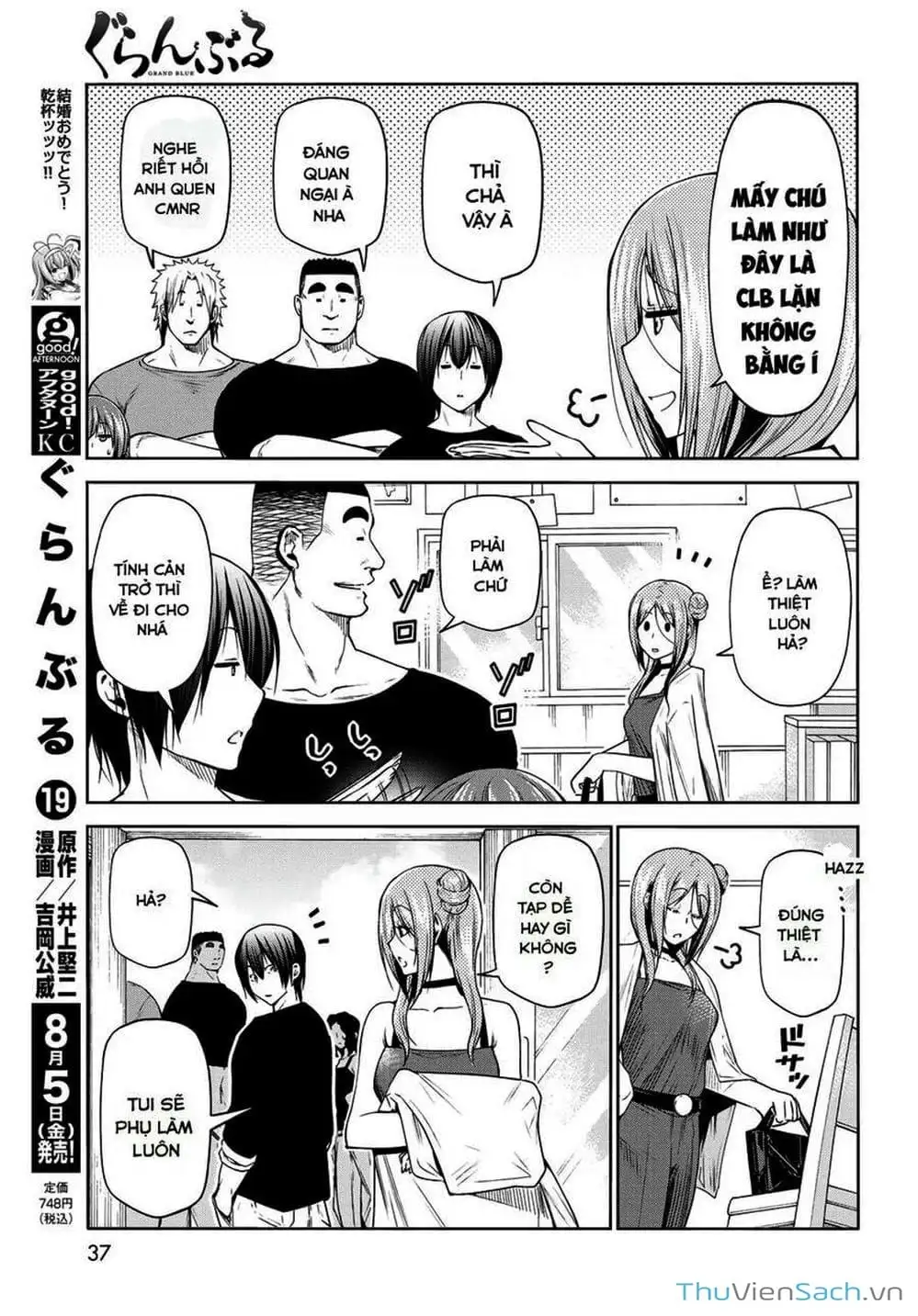 Truyện Tranh Cô Gái Thích Lặn - Grand Blue trang 3