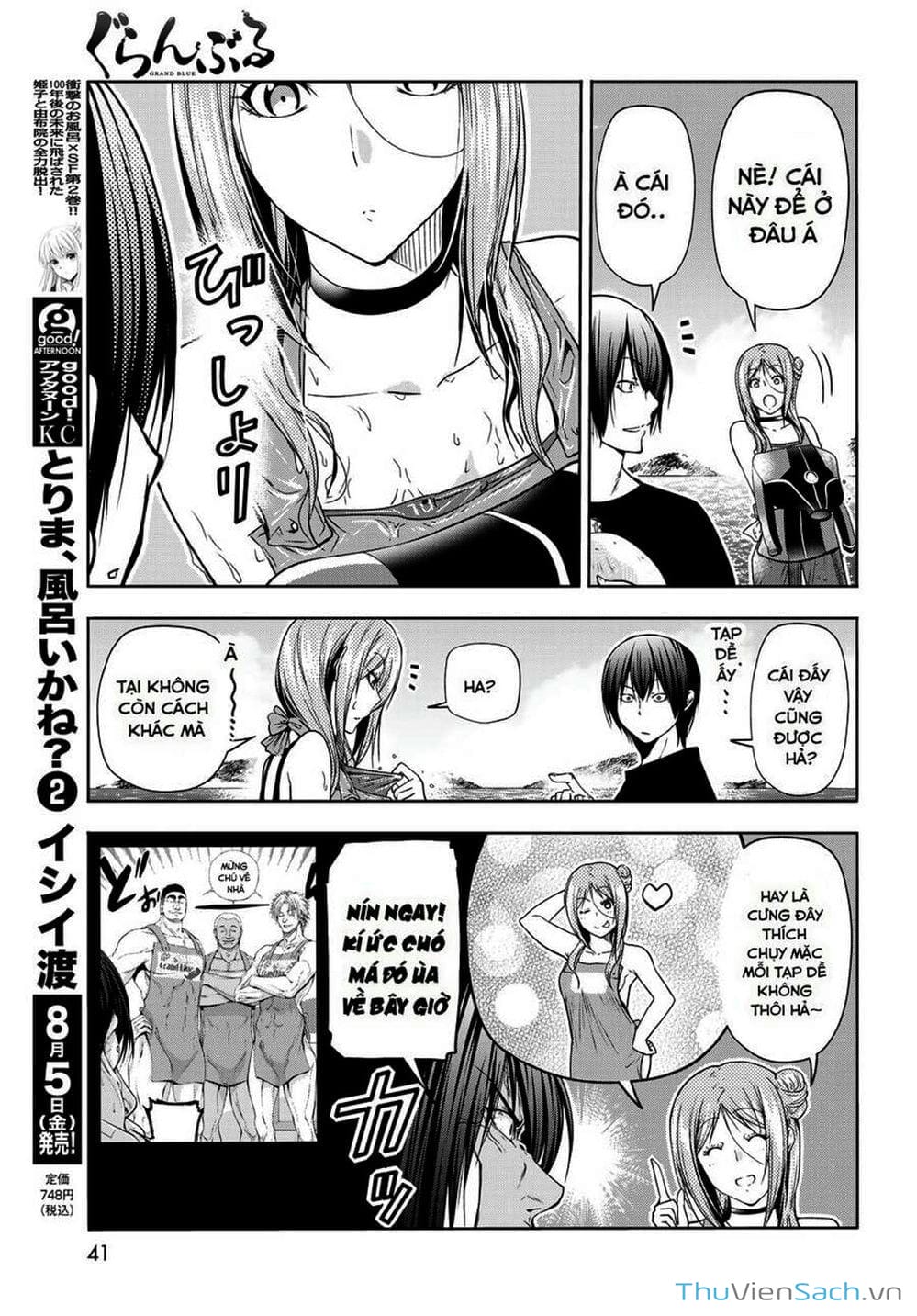 Truyện Tranh Cô Gái Thích Lặn - Grand Blue trang 3