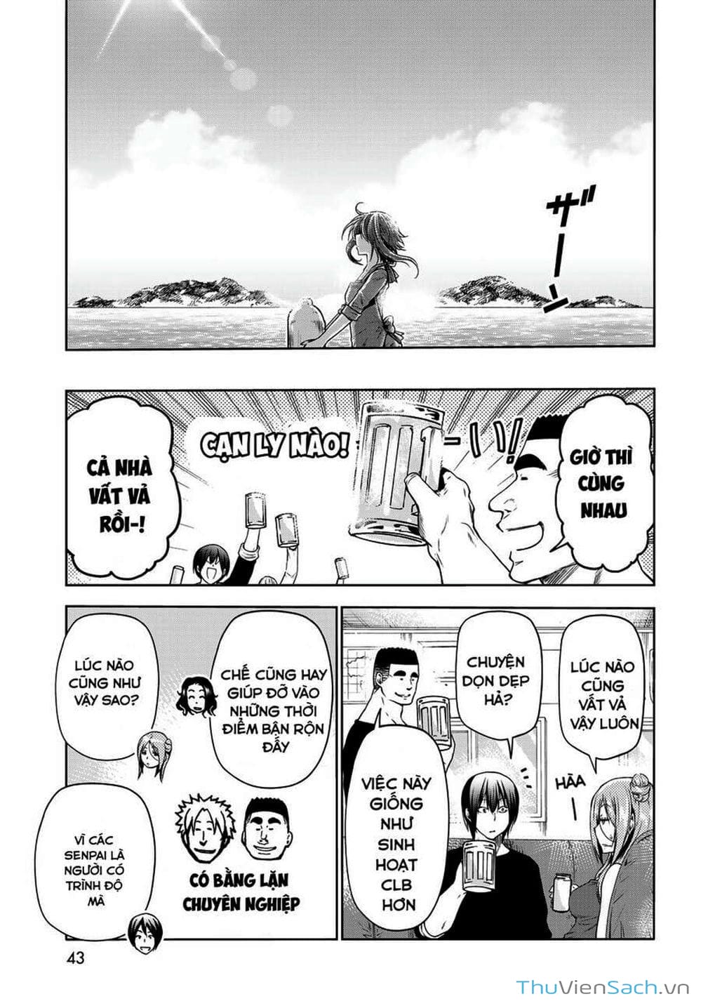 Truyện Tranh Cô Gái Thích Lặn - Grand Blue trang 3