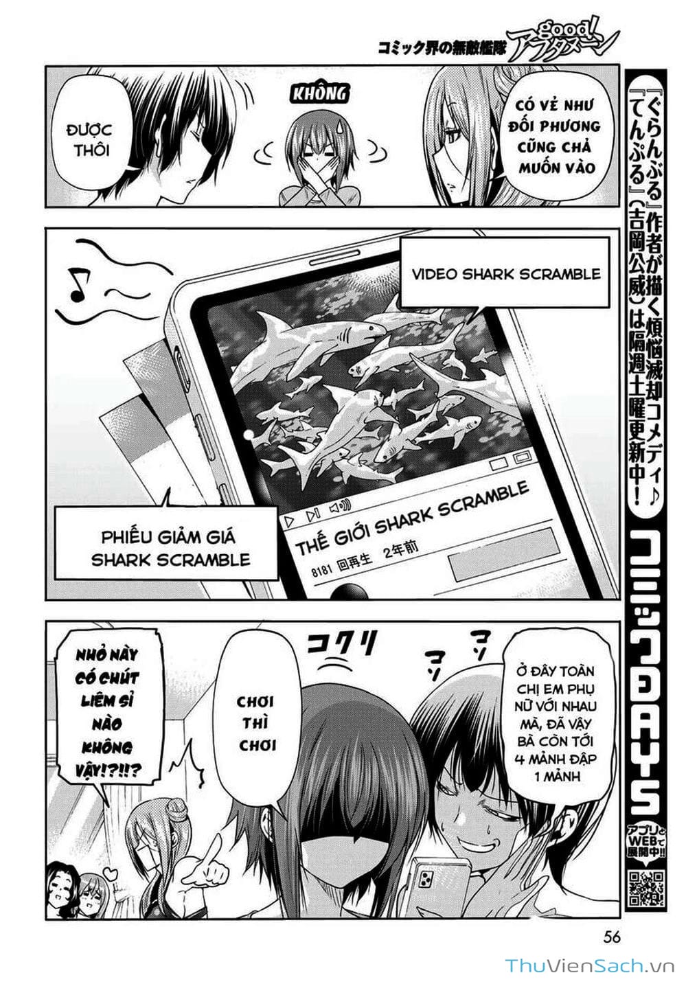 Truyện Tranh Cô Gái Thích Lặn - Grand Blue trang 3