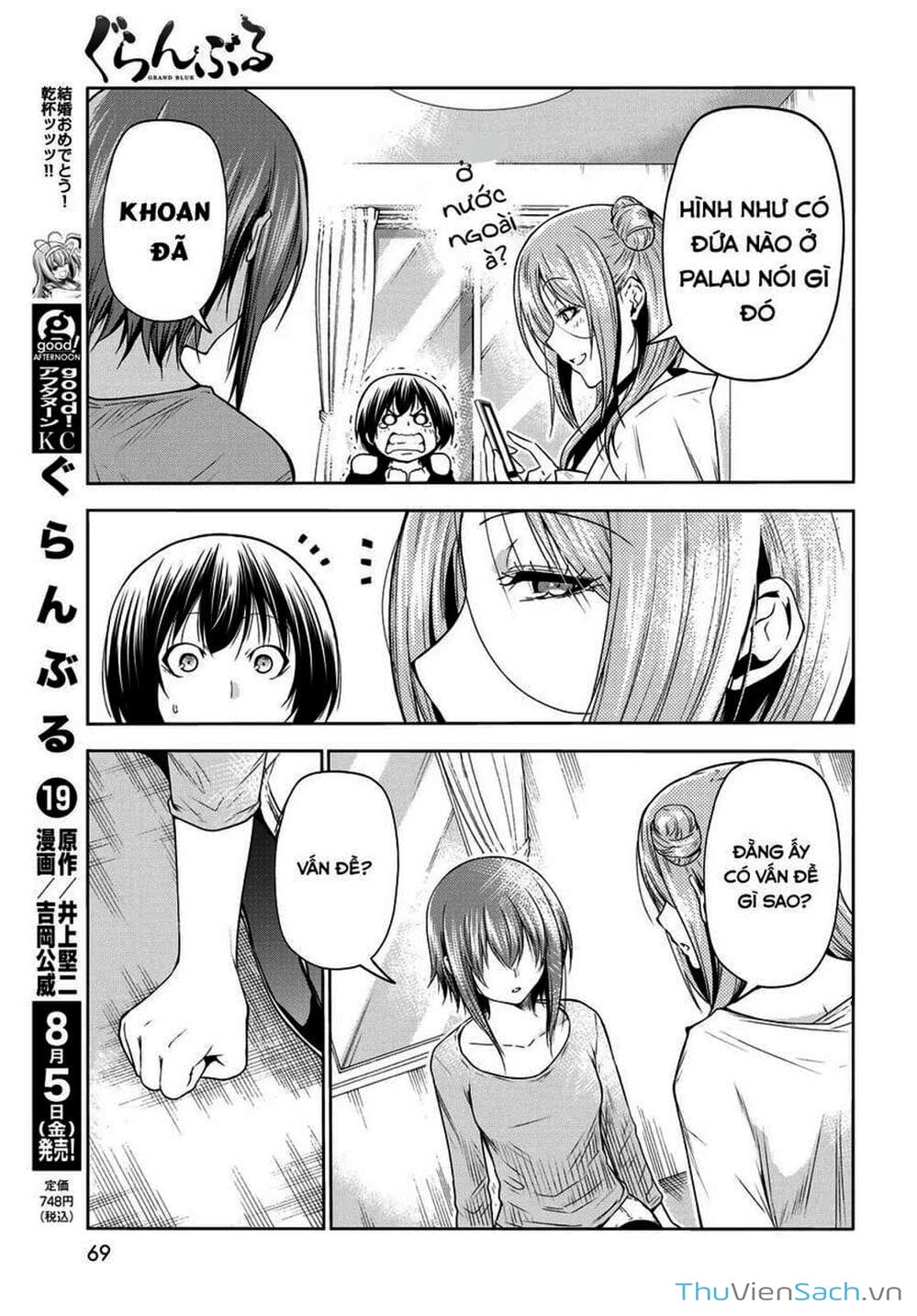 Truyện Tranh Cô Gái Thích Lặn - Grand Blue trang 3