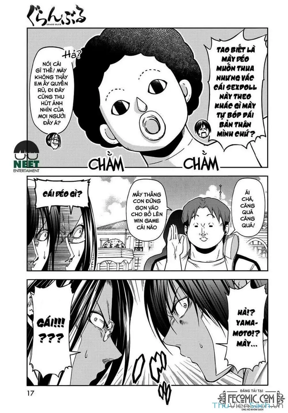 Truyện Tranh Cô Gái Thích Lặn - Grand Blue trang 3