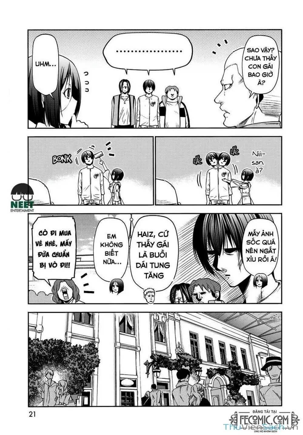 Truyện Tranh Cô Gái Thích Lặn - Grand Blue trang 3