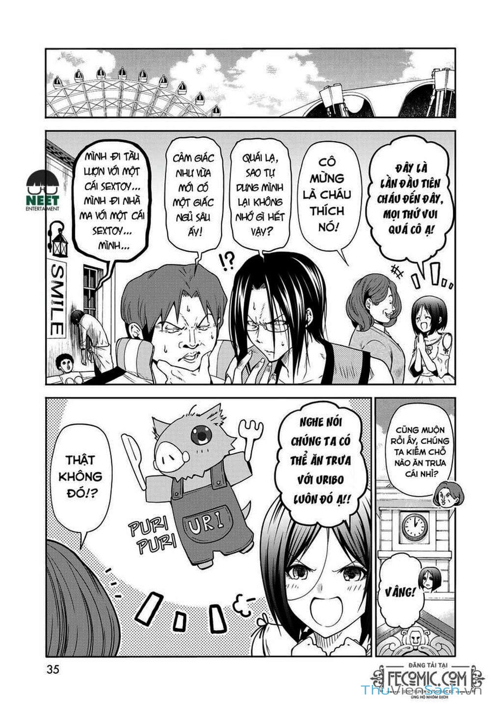 Truyện Tranh Cô Gái Thích Lặn - Grand Blue trang 3