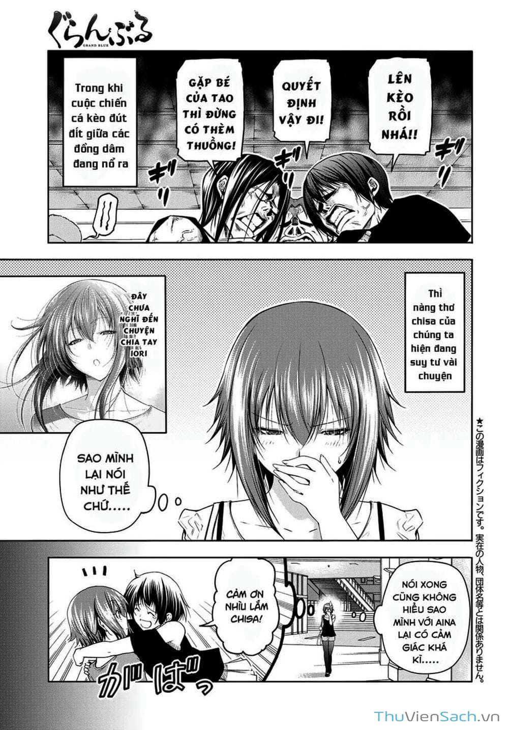 Truyện Tranh Cô Gái Thích Lặn - Grand Blue trang 3