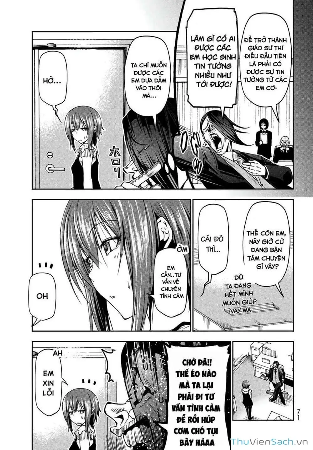 Truyện Tranh Cô Gái Thích Lặn - Grand Blue trang 3