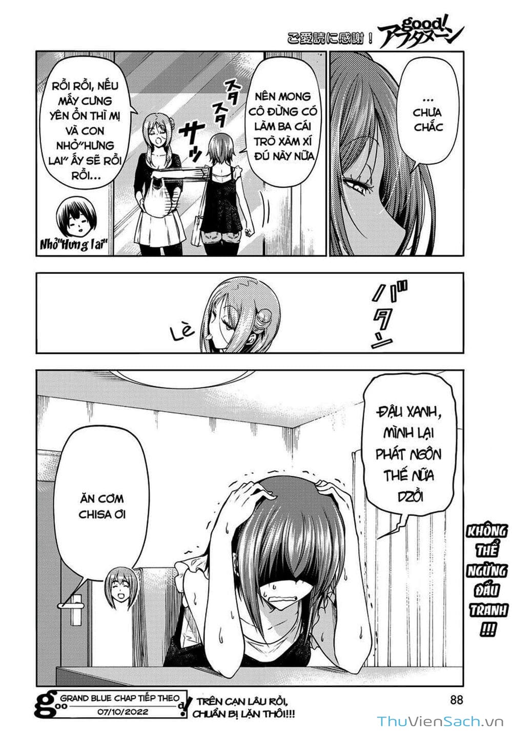 Truyện Tranh Cô Gái Thích Lặn - Grand Blue trang 3